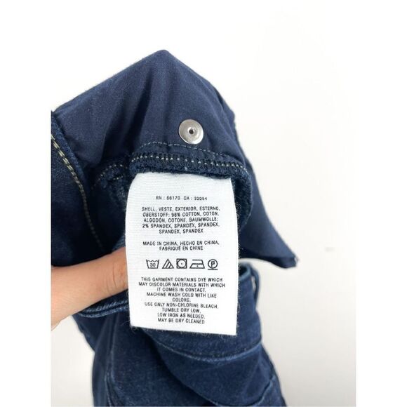 Anthro Pilcro and the Letterpress Stet Crop Skinny Jeans in Dark Wash Size 26 - Picture 9 of 10